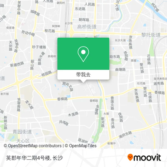 英郡年华二期4号楼地图