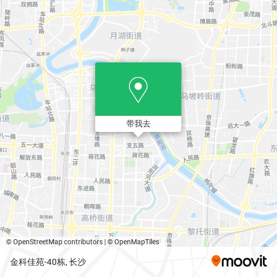金科佳苑-40栋地图