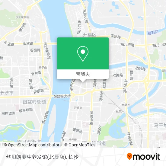 丝贝朗养生养发馆(北辰店)地图