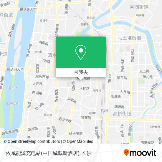 依威能源充电站(中国城戴斯酒店)地图