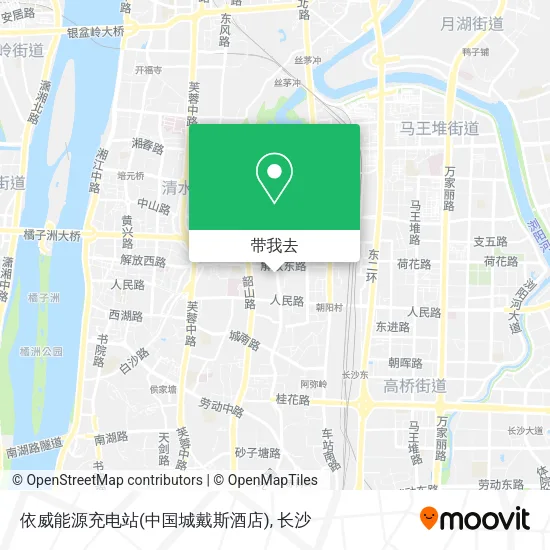 依威能源充电站(中国城戴斯酒店)地图