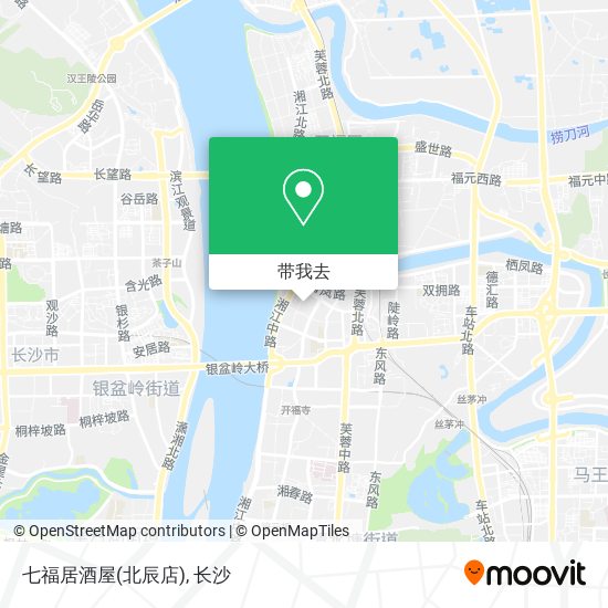 七福居酒屋(北辰店)地图