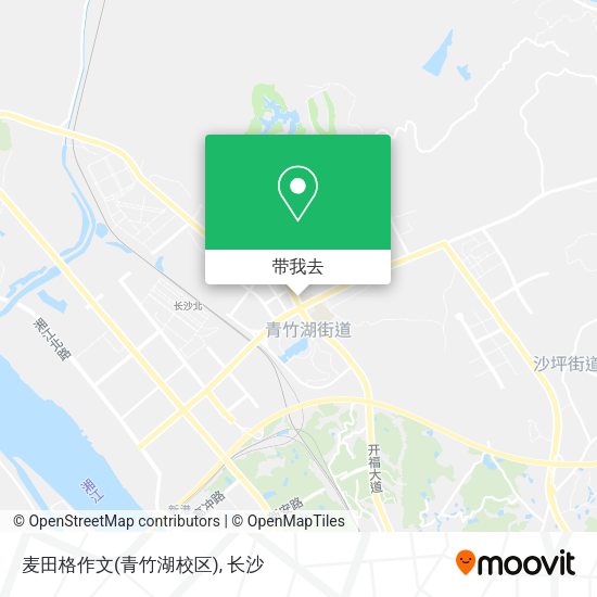 麦田格作文(青竹湖校区)地图