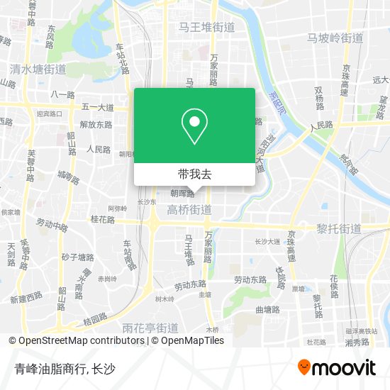青峰油脂商行地图