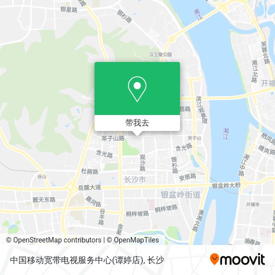 中国移动宽带电视服务中心(谭婷店)地图