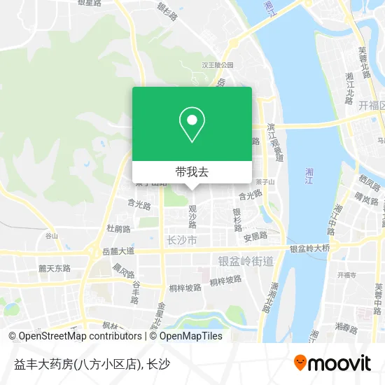 益丰大药房(八方小区店)地图