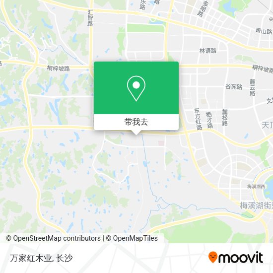 万家红木业地图