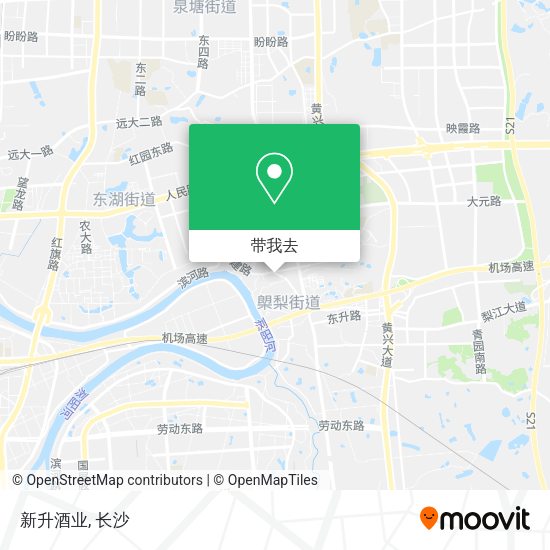 新升酒业地图