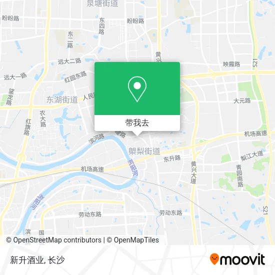 新升酒业地图