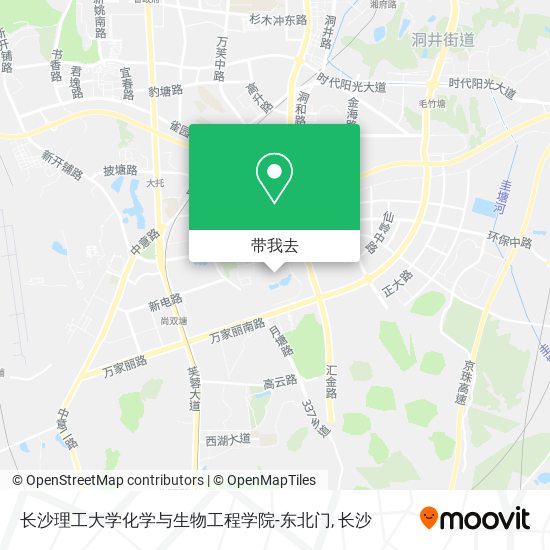 长沙理工大学化学与生物工程学院-东北门地图