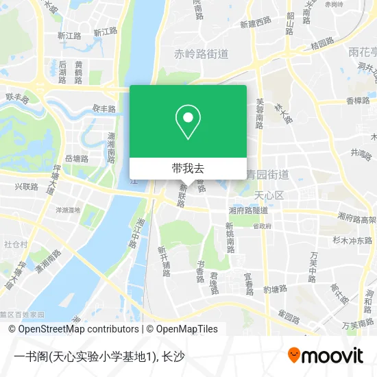 一书阁(天心实验小学基地1)地图