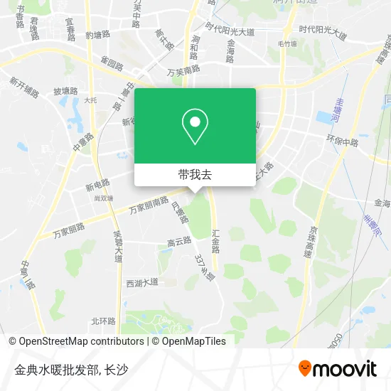 金典水暖批发部地图