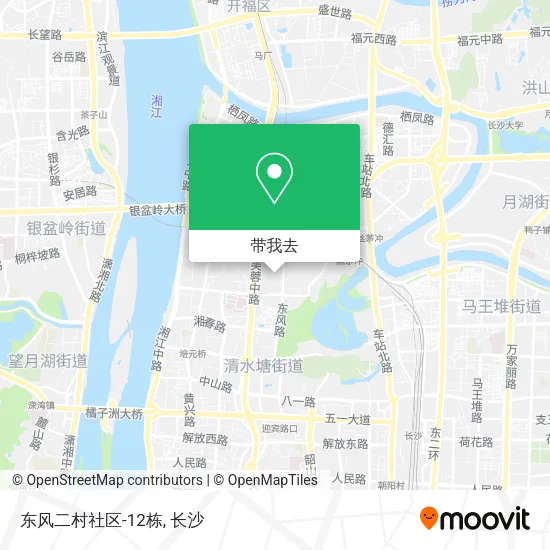 东风二村社区-12栋地图
