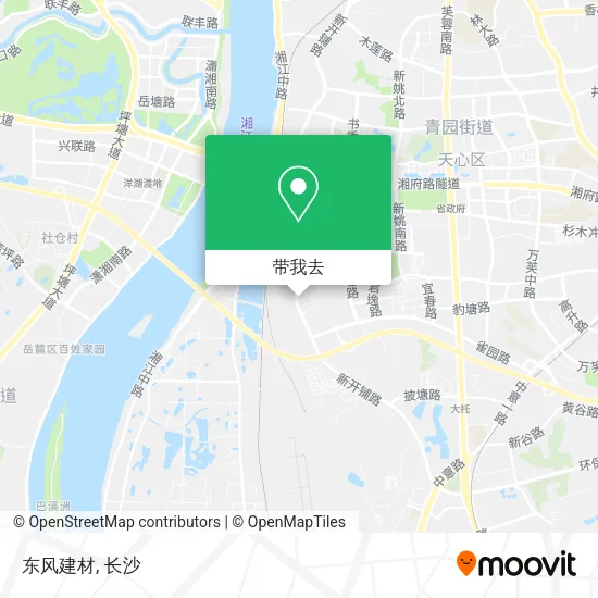 东风建材地图