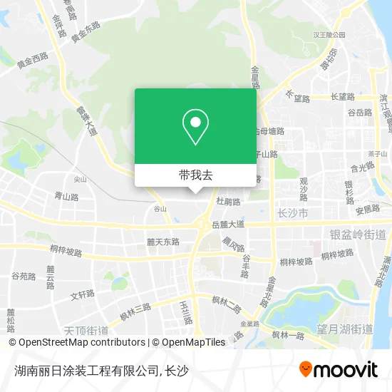 湖南丽日涂装工程有限公司地图