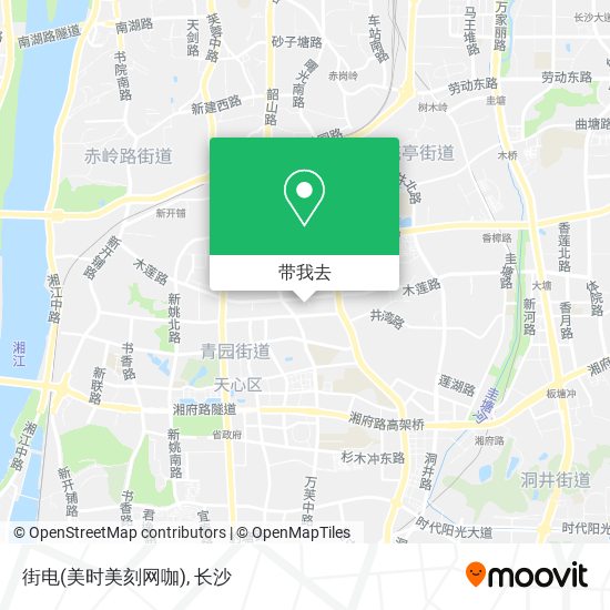 街电(美时美刻网咖)地图