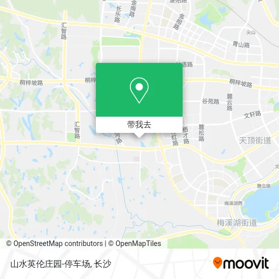 山水英伦庄园-停车场地图