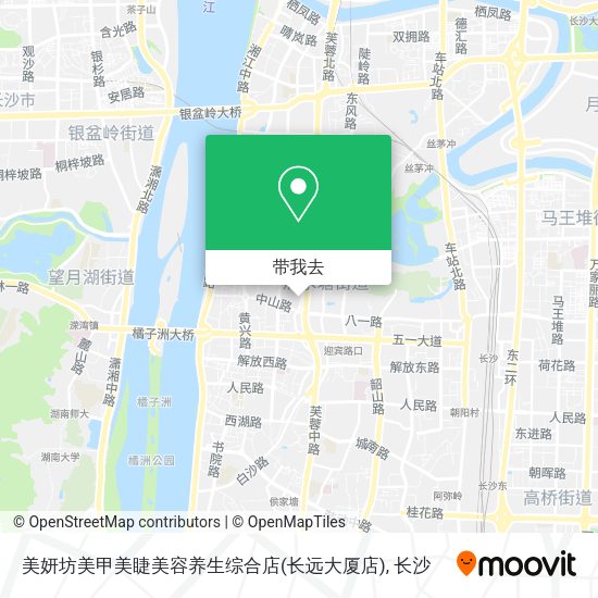 美妍坊美甲美睫美容养生综合店(长远大厦店)地图