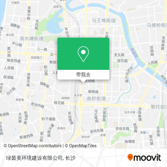 绿茵美环境建设有限公司地图