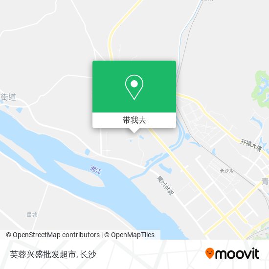 芙蓉兴盛批发超市地图