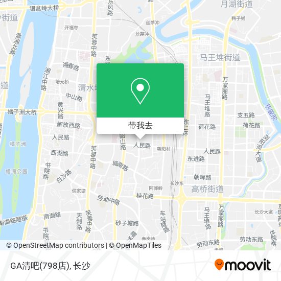 GA清吧(798店)地图