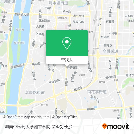 湖南中医药大学湘杏学院-第4栋地图