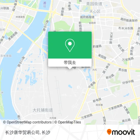 长沙唐华贸易公司地图