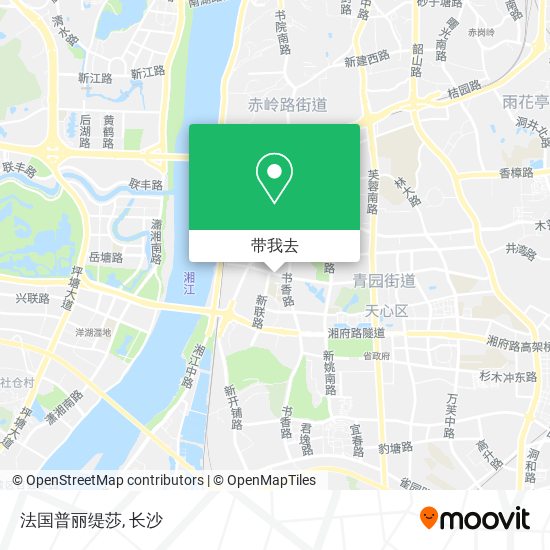 法国普丽缇莎地图