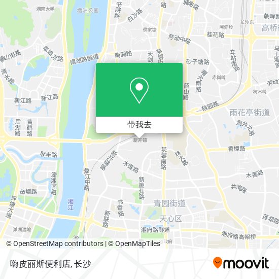 嗨皮丽斯便利店地图