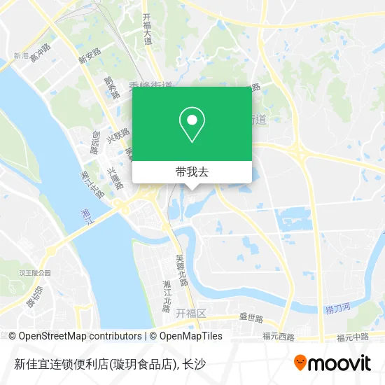 新佳宜连锁便利店(璇玥食品店)地图