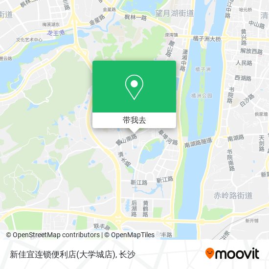 新佳宜连锁便利店(大学城店)地图