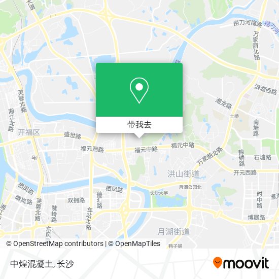 中煌混凝土地图