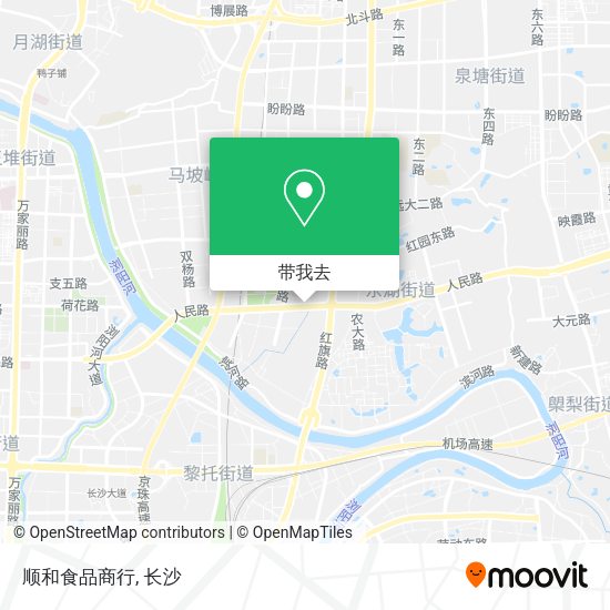 顺和食品商行地图