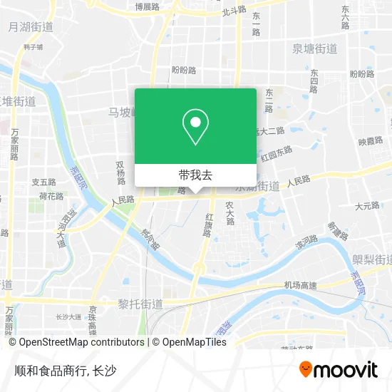 顺和食品商行地图