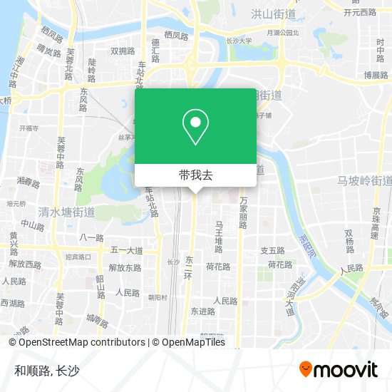 和顺路地图