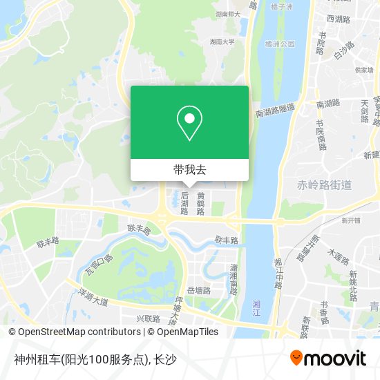 神州租车(阳光100服务点)地图