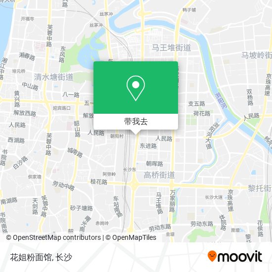 花姐粉面馆地图
