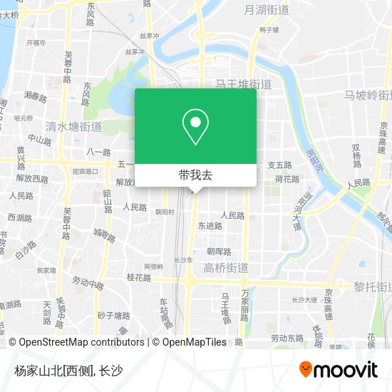 杨家山北[西侧]地图