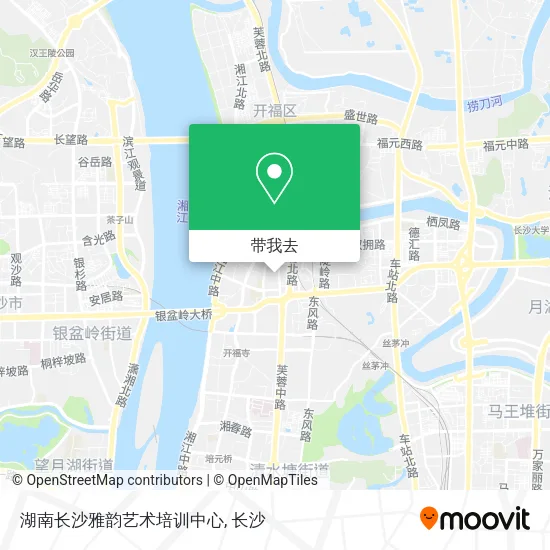 湖南长沙雅韵艺术培训中心地图