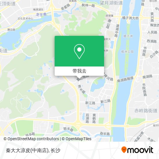 秦大大凉皮(中南店)地图