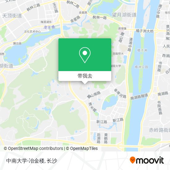 中南大学-冶金楼地图