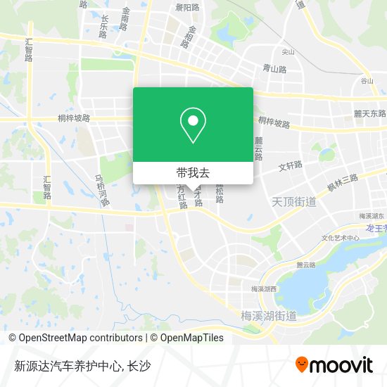 新源达汽车养护中心地图