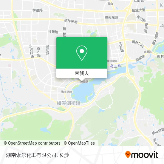 湖南索尔化工有限公司地图