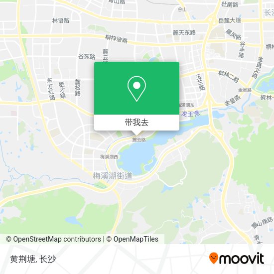 黄荆塘地图