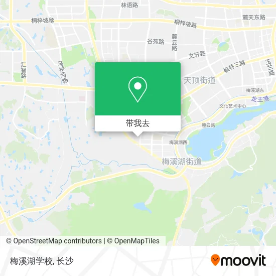 梅溪湖学校地图