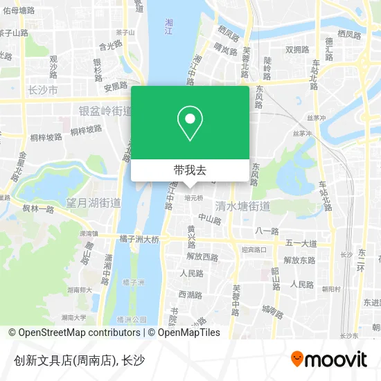 创新文具店(周南店)地图