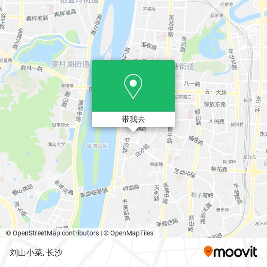 刘山小菜地图