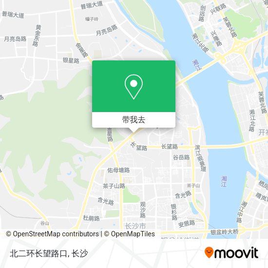 北二环长望路口地图