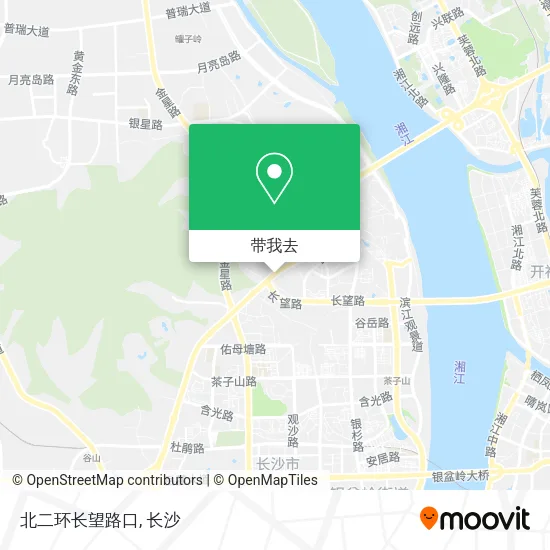 北二环长望路口地图