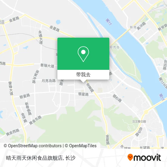 晴天雨天休闲食品旗舰店地图